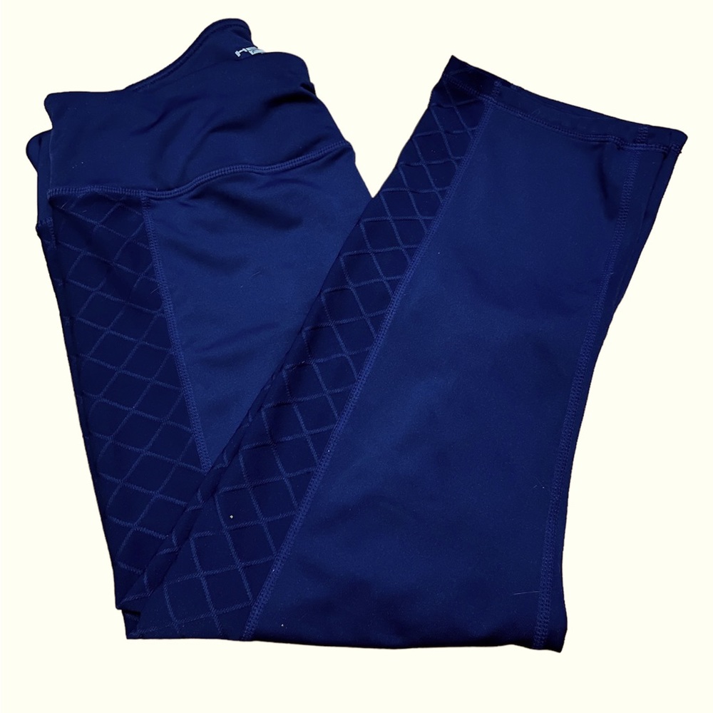 Head . Blue‎ Woman’s Crop Leggings Pant Sz M